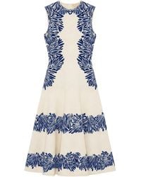 Ulla Johnson - Iona Jacquard-Knit Midi Dress - Lyst