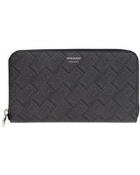 Ferragamo - Ferragamo Monogram Logo Printed Wallet - Lyst