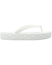 Jimmy Choo - Diamond Flip-Flop Sandals - Lyst