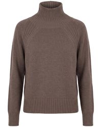 Dondup - Roll-Neck Raglan-Sleeve Sweater - Lyst