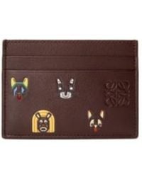 Loewe - X Louis Wain Cats Plain Cardholder - Lyst