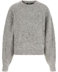 ROTATE BIRGER CHRISTENSEN - 3D Flower Knit Jumper - Lyst