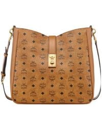 MCM - Tracy Visetos Shoulder Bag - Lyst