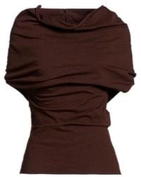 Rick Owens - Solid-Color Sleeveless T-Shirt - Lyst
