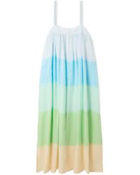 lemlem - Cotton-Gauze Midi Dress - Lyst