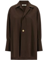 DARKPARK - Jodie Popeline Tunic Style Shirt - Lyst