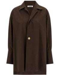 DARKPARK - Jodie Popeline Tunic Style Shirt - Lyst