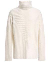 Malo - Ribbed-Knit Cashmere Sweater - Lyst