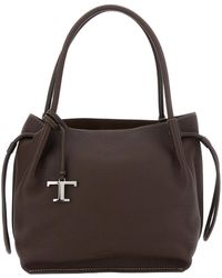 Tod's - Logo-Detailed Shoulder Bag - Lyst
