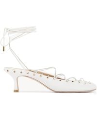 Chloé - Chloé Ghillies Laced Pumps - Lyst