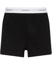 Calvin Klein - Comfortable Fleece Shorts - Lyst