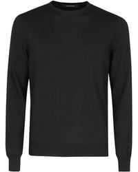 Tagliatore - Long-Sleeved Knitted Sweater - Lyst