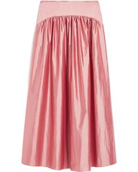 Max Mara - Back-Zippered Skirt - Lyst
