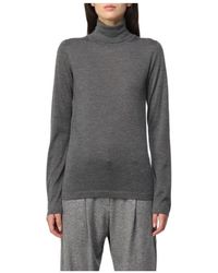 Brunello Cucinelli - High-Neck Sweater - Lyst