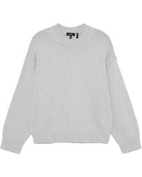 Theory - Crewneck Knitted Jumper - Lyst