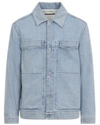 Jil Sander - Cotton Jacket - Lyst
