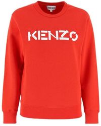 KENZO - Logo-Print Sweatshirt - Lyst