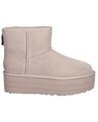 UGG - Classic Mini Platform Ankle Boots - Lyst