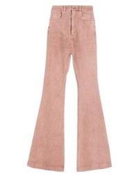 Rick Owens - Elastic Denim Flared Pants - Lyst