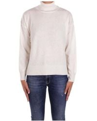 Woolrich - Long Sleeve High Neck Jumper - Lyst