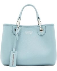 Emporio Armani - Logo-Detail Tote Bag - Lyst
