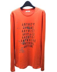 Iceberg - T-Shirt With Round Neck And Long Sleeves - Lyst