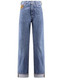 Bottega Veneta - Vintage Straight Leg Denim Jeans - Lyst