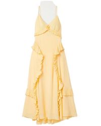 Sea - Ruffled Mid-Length Dress - Lyst