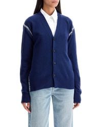 Marni - Button-Up Knit Cardigan - Lyst