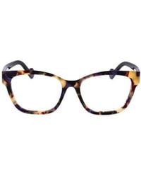 Moncler - Eyewear Rectangular Frame Glasses - Lyst