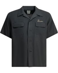 Visvim - Judd Embroidered Camp-Collar Shirt - Lyst