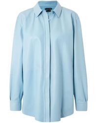 Tom Ford - Leather Shirt - Lyst