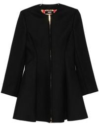 Versace - Long-Sleeved Zipped Coat - Lyst