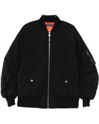Dolce & Gabbana - Zip-Up Oversized Bomber Jacket - Lyst