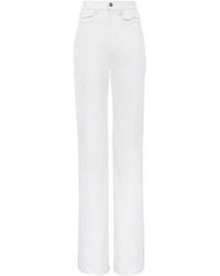Chloé - Chloé High-Waisted Flared Jeans - Lyst