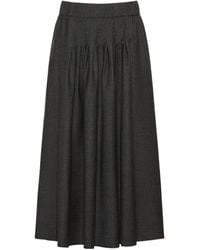 Weekend by Maxmara - Wkdovest Pleated Midi Skirt - Lyst
