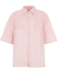 Willy Chavarria - Corcoran Short-Sleeve Flap-Pocket Shirt - Lyst