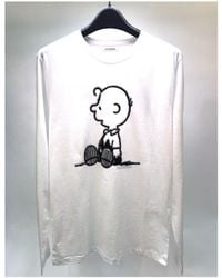 Iceberg - T-Shirt With Round Neck And Long Sleeves - Lyst