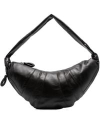 Lemaire - Large Croissant Zipped Shoulder Bag - Lyst