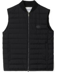 Burberry - Logo Patch Quilted Puffer Gilet - Lyst