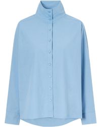Still Here - Madison Cotton-Poplin Shirt - Lyst