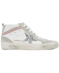 Golden Goose - Mid Star High-Top Casual Shoes - Lyst