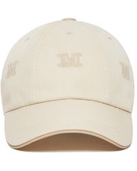 Max Mara - Logo Embroidered Baseball Cap - Lyst
