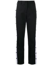 Moschino - Side Button Casual Pants - Lyst