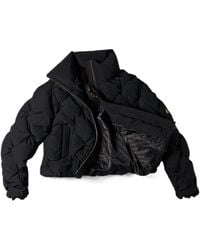 Moose Knuckles - Quilted Stand Collar Down Jacket - Lyst