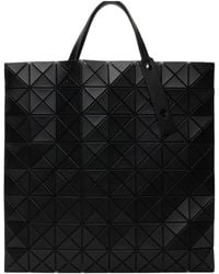Issey Miyake - Geometric Patterned Top Handle Bag - Lyst