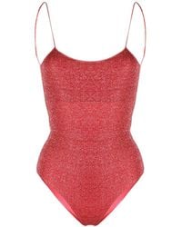 Oséree - Metallic-Effect Swimsuit - Lyst