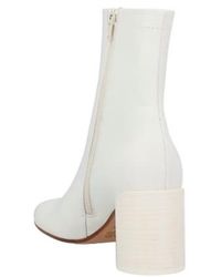 MM6 by Maison Margiela - Minimalist Square-Toe Ankle Boots - Lyst