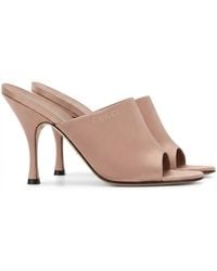 Gucci - High Heel Slide Sandals - Lyst