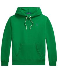 Polo Ralph Lauren - The Rl Cotton-Blend Fleece Hoodie - Lyst